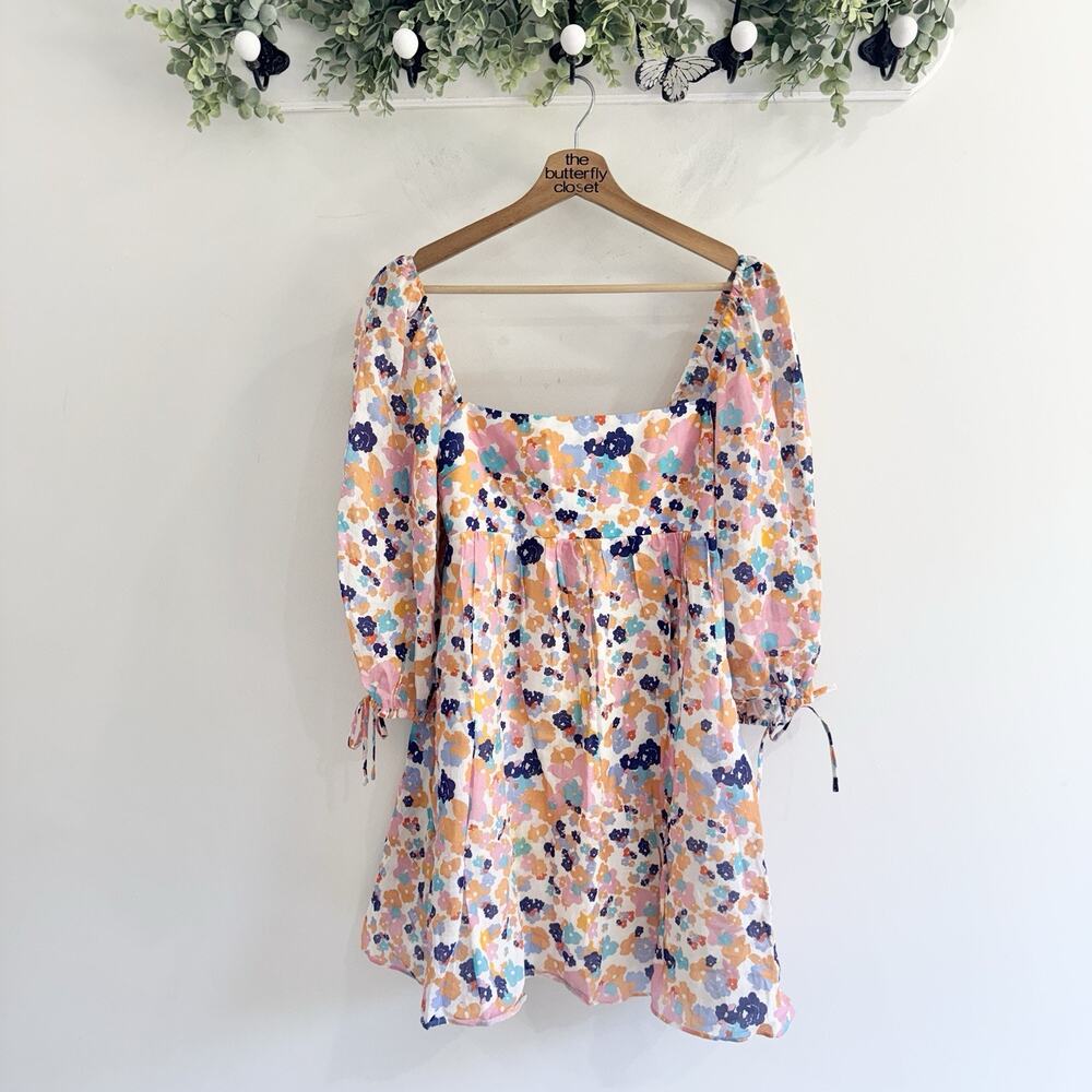 Amanda Uprichard Darling Dress Madagascar floral print Medium #10-5116